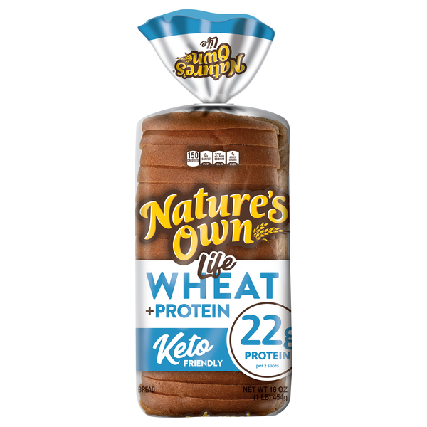 Nature's Own Life Wheat Bread +Protein Sliced