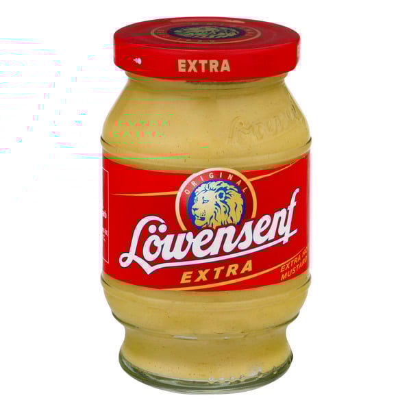 Save on Lowensenf GMBH Mustard Extra Hot Order Online Delivery Giant