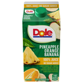Dole No Sugar Added 100% Pineapple Orange Banana Juice