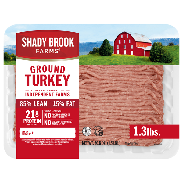 Shady Brook Farms Ground Turkey 85% Lean All Natural Fresh