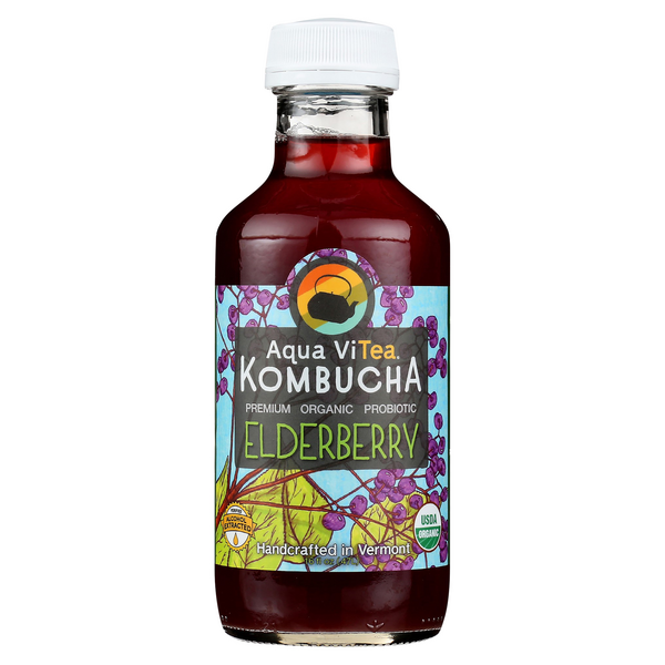 Aqua ViTea Kombucha Elderberry Organic