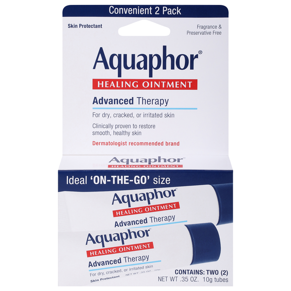 Aquaphor Healing Ointment Advanced Therapy - 2 pk
