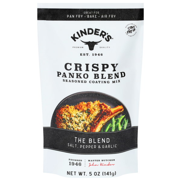 Kinder's The Blend Crispy Panko Blend Coating Mix