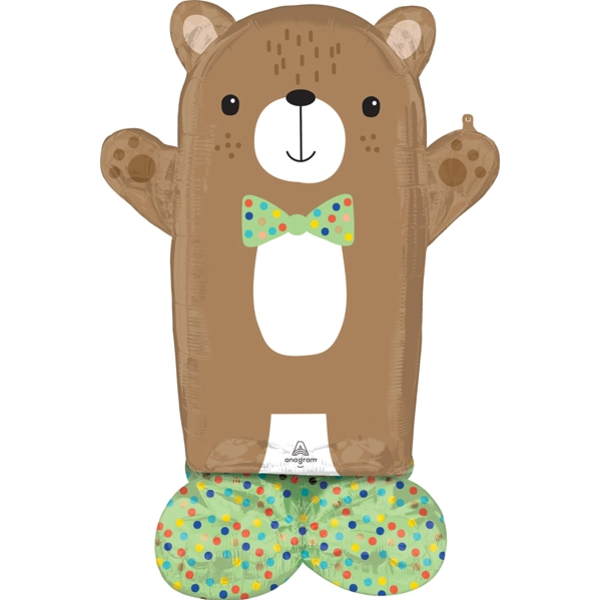 AirLoonz Bear Hug Decorative Air-Filled Balloon