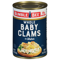 Bumble Bee Whole Baby Clams in Water