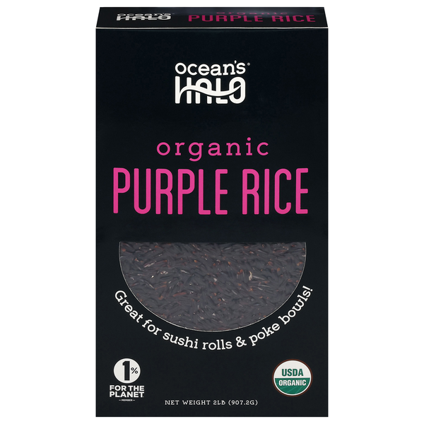 Ocean's Halo Organic Purple Rice