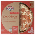 Hannaford Deli Take & Bake Pepperoni Pizza Refrigerated