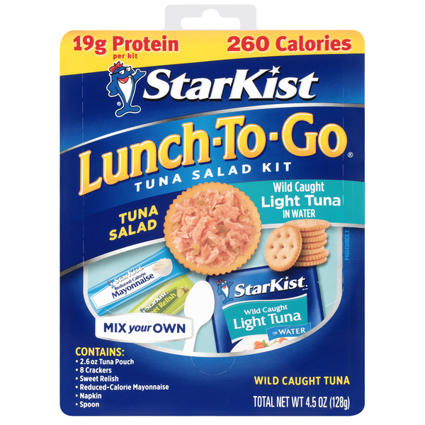 StarKist Lunch To Go Wild Caught Light Tuna Kit in Water