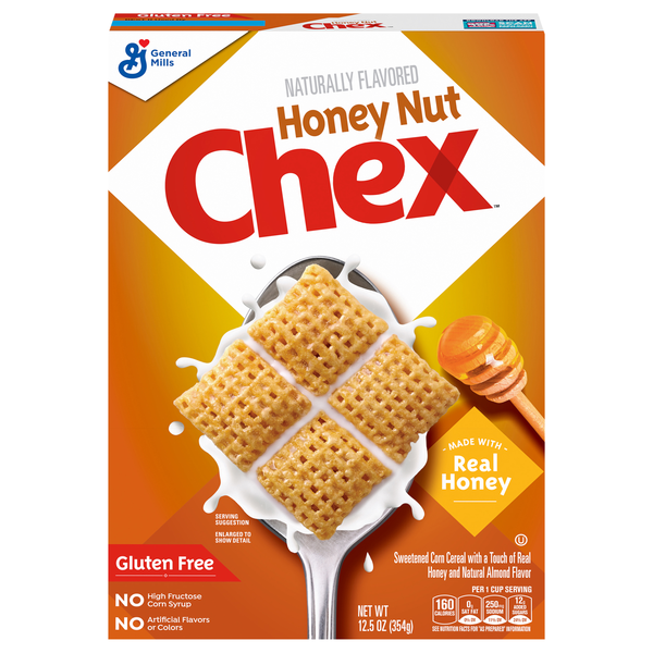 Chex Gluten Free Honey Nut Sweetened Corn Cereal
