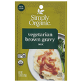 Simply Organic Vegetarian Gluten Free Brown Gravy Mix Packet