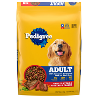PEDIGREE Complete Nutrition Grilled Steak & Vegetable Adult Dry Dog Food