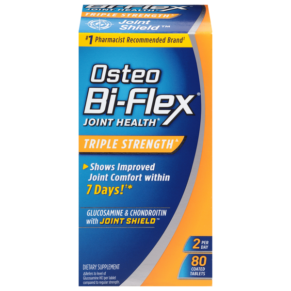 Osteo Bi-Flex Glucosamine & Chondroitin Triple Strength Caplets