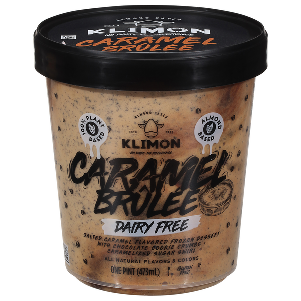 Save on Klimon Dairy Free Frozen Dessert Caramel Brulee Order Online