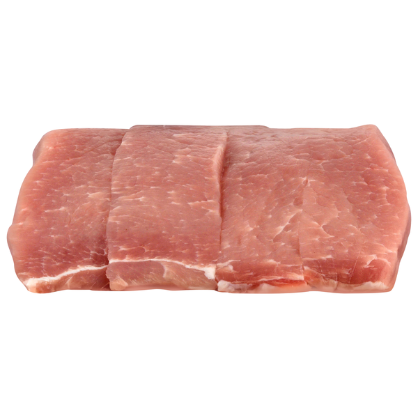 Hannaford All Natural Boneless Center Cut Country Style Pork Ribs Fresh