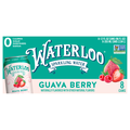 Waterloo Guava Berry Sparkling Water - 8 pk