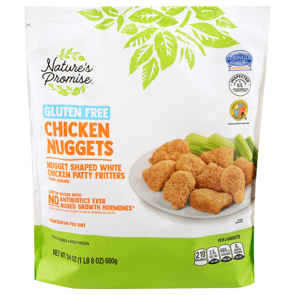Nature's Promise Gluten Free Chicken Nuggets Frozen