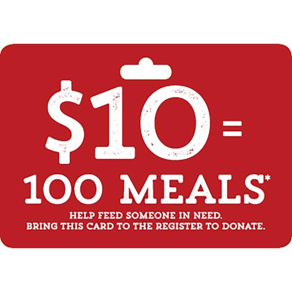 $10 Donation - Hannaford Helps Fight Hunger