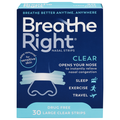 Breathe Right Drug Free Large Clear Nasal Strips