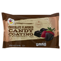 Our Brand Chocolate Flavored Candy Coating in Microwavable Tray