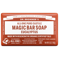 Dr. Bronner's Organic All-One Hemp Eucalyptus Pure Castile Soap Bar