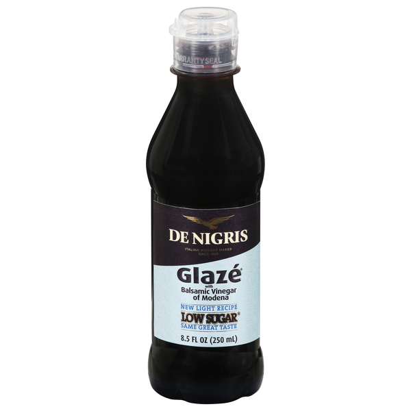 De Nigris Low Sugar Glaze with Balsamic Vinegar of Modena