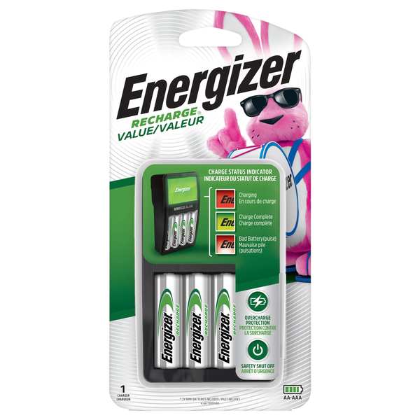 Energizer Recharge AA/AAA Charger Value