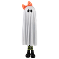Smart Living Halloween Standing Decor Ghost with Bow