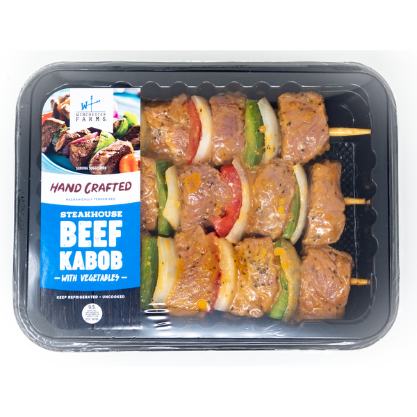 Save on Winchester Farms Steakhouse Beef Kabobs with Vegetables Fresh