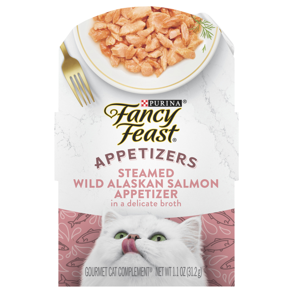Fancy Feast Appetizers Cat Complement Wild Alaskan Salmon