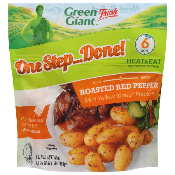 Green Giant One Step Done! Roasted Red Pepper Mini Red Idaho Potatoes