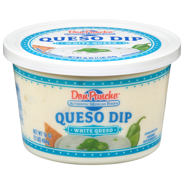 Don Pancho White Queso Dip Refrigerated