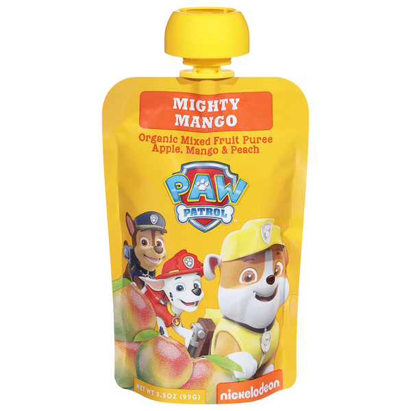 Paw Patrol Organic Mighty Mango Mixed Fruit Puree
