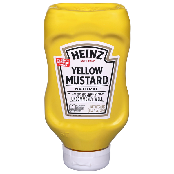 Heinz Natural Yellow Mustard