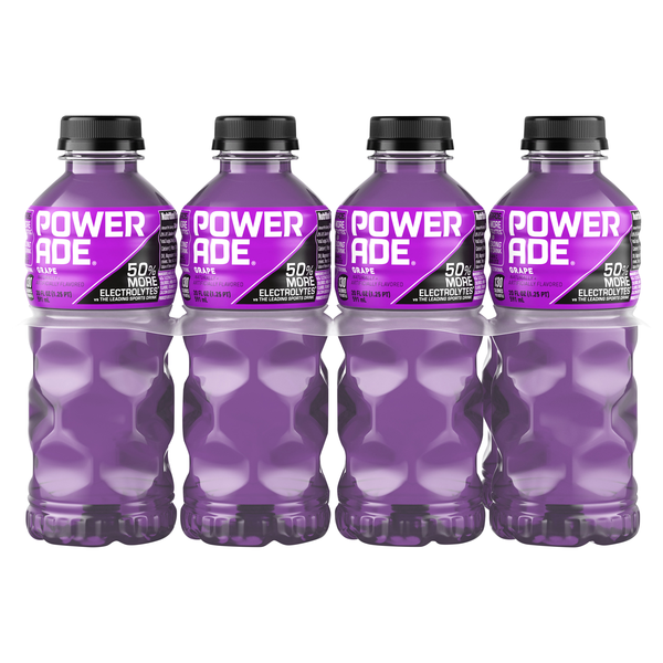 POWERADE Sports Drink Grape - 8 pk