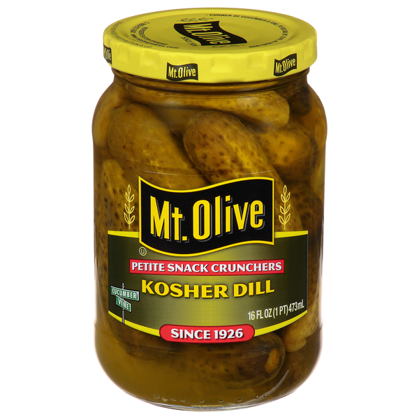 Mt. Olive Petite Snack Crunchers Kosher Dill Pickles