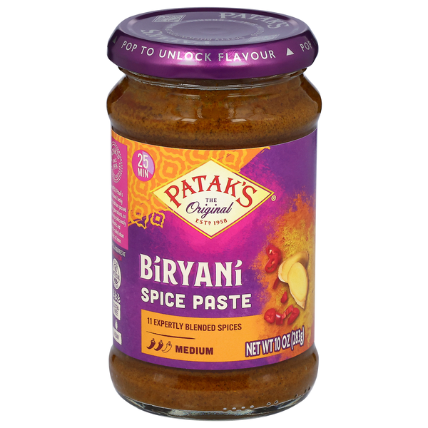 Save on Patak's Medium Biryani Spice Paste Order Online Delivery | Stop ...