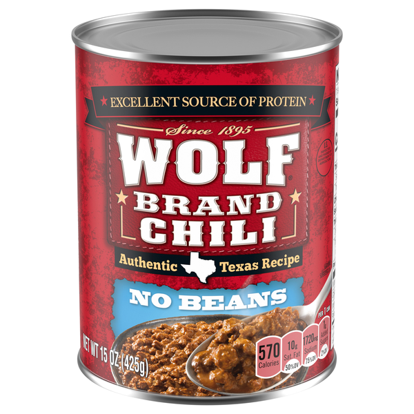 Wolf Brand Chili No Beans
