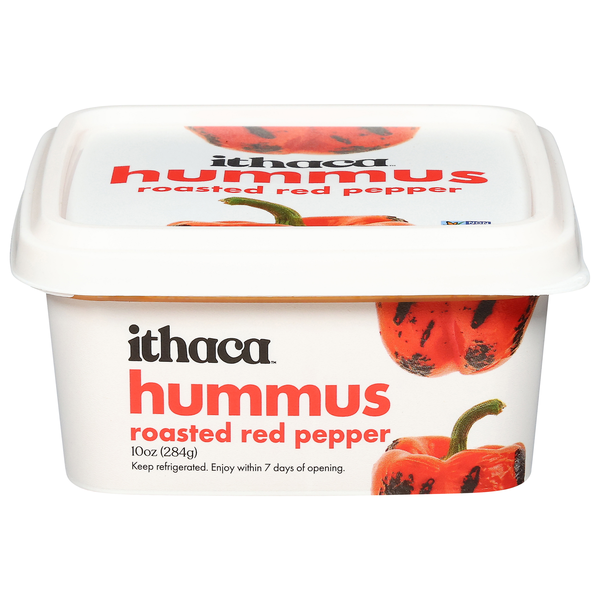 Ithaca Gluten Free Roasted Red Pepper Hummus