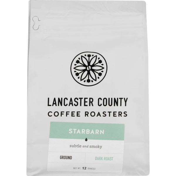 Lancaster County Starbarn Dark Roast Ground Coffee
