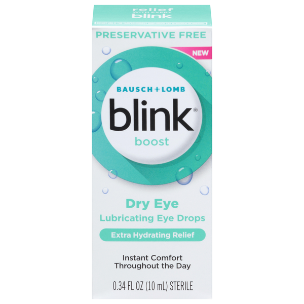 Bausch + Lomb Blink Boost Lubricating Eye Drops