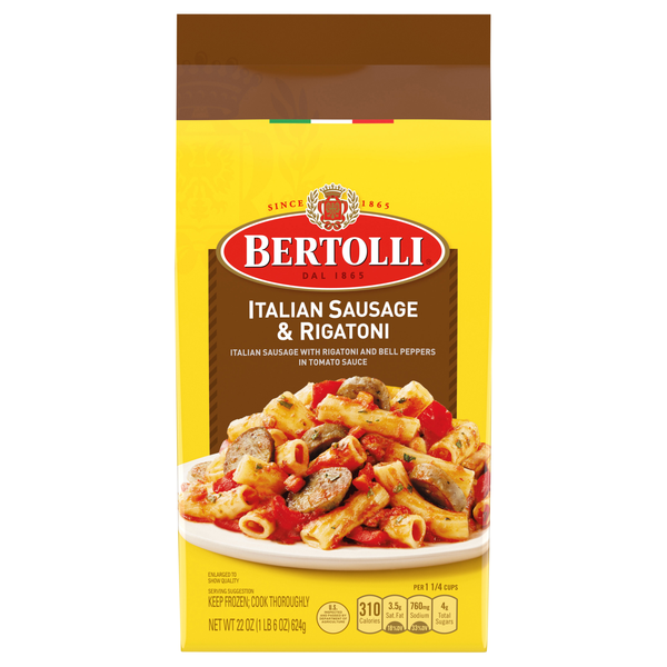 Bertolli Italian Sausage & Rigatoni Frozen Skillet Meal