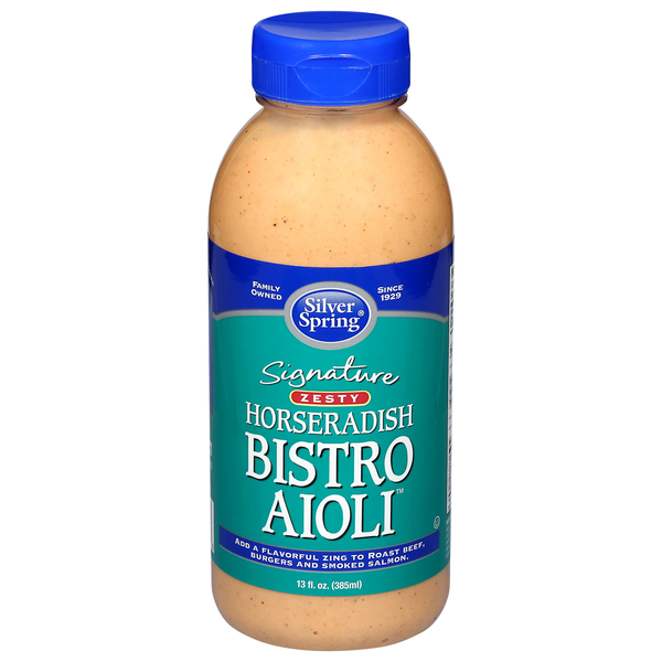 Silver Spring Signature Zesty Horseradish Bistro Aioli