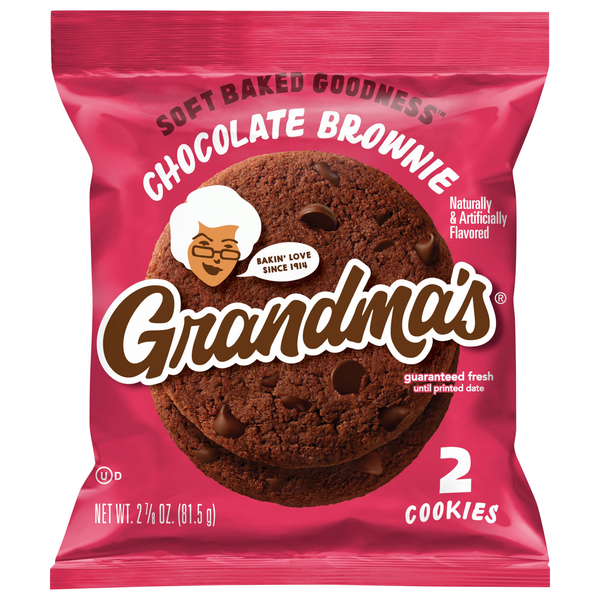 Grandma's Chocolate Brownie Cookies - 2 ct