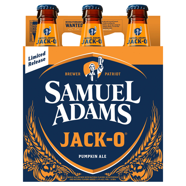 Samuel Adams Jack-O Pumpkin Ale - 6 pk