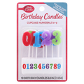 Betty Crocker Cupcake Numbers 0-9 Birthday Candles