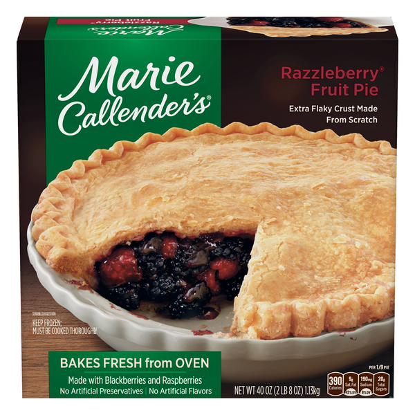 Save On Marie Callender s Fruit Pie Razzleberry Frozen Order Online 