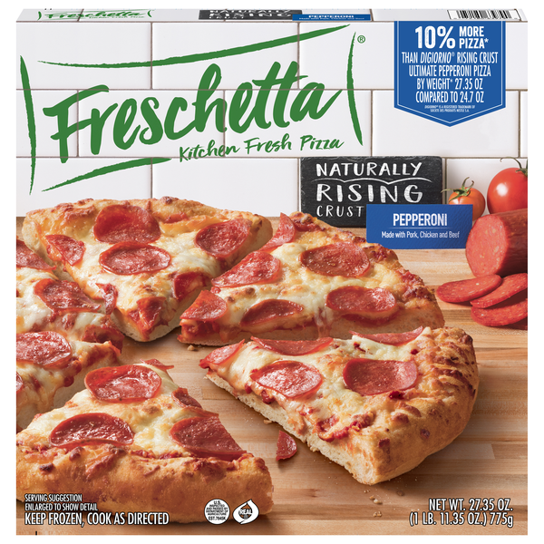 Freschetta Naturally Rising Crust Pepperoni Pizza Frozen