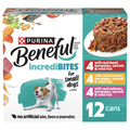 Purina Beneful IncrediBites Variety Small Adult Wet Dog Food - 12 ct