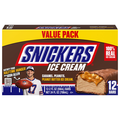 SNICKERS Peanut Butter Ice Cream Bars - 12 ct