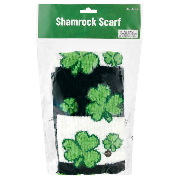 Ningbo MerryArt Glow-Tech Shamrock Scarf